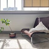 70's rattan armchair