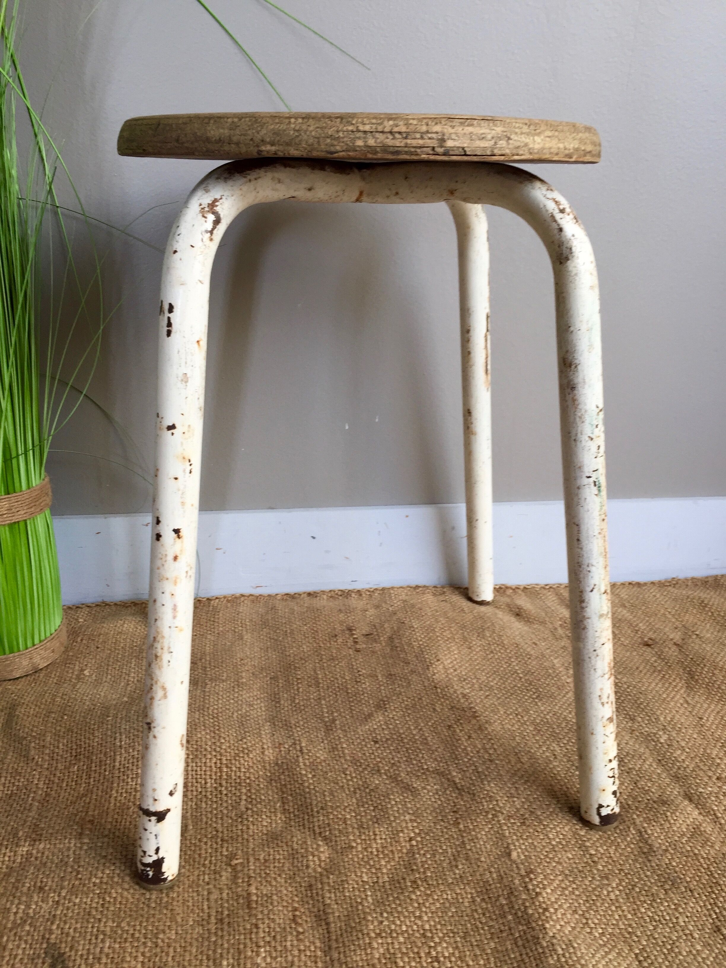 Wabi Sabi workshop stool