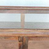 Wooden showcase