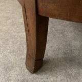 Sofa art deco 1930 geometric wood structure