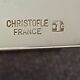 Christofle Sabattini large ice tongs silver-plated metal