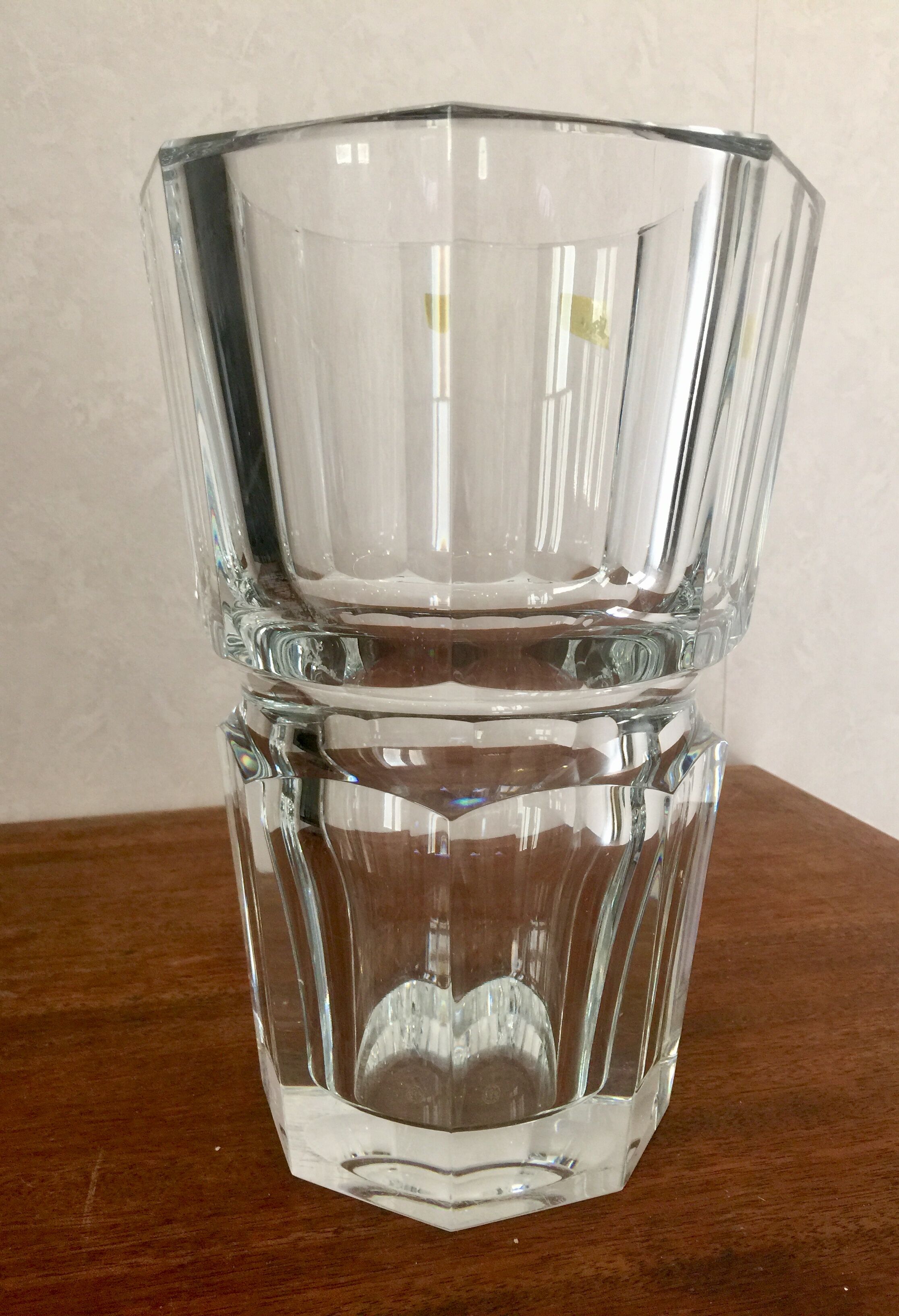 Vase cristal Baccarat modèle Edith Selency