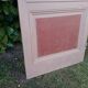 Old moulded glass communication door 221x83cm 15 small panes