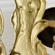 Bronze Coat Rack and Wall Shelf, Vintage, Louis XV Style