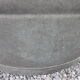 Bassine en zinc ovale