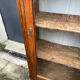 Antique wooden display cabinet