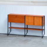 Library / Scandinavian Wall unit in teak 1960