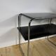 Bauhaus coffee table with two levels by Marcel Breuer for Thonet