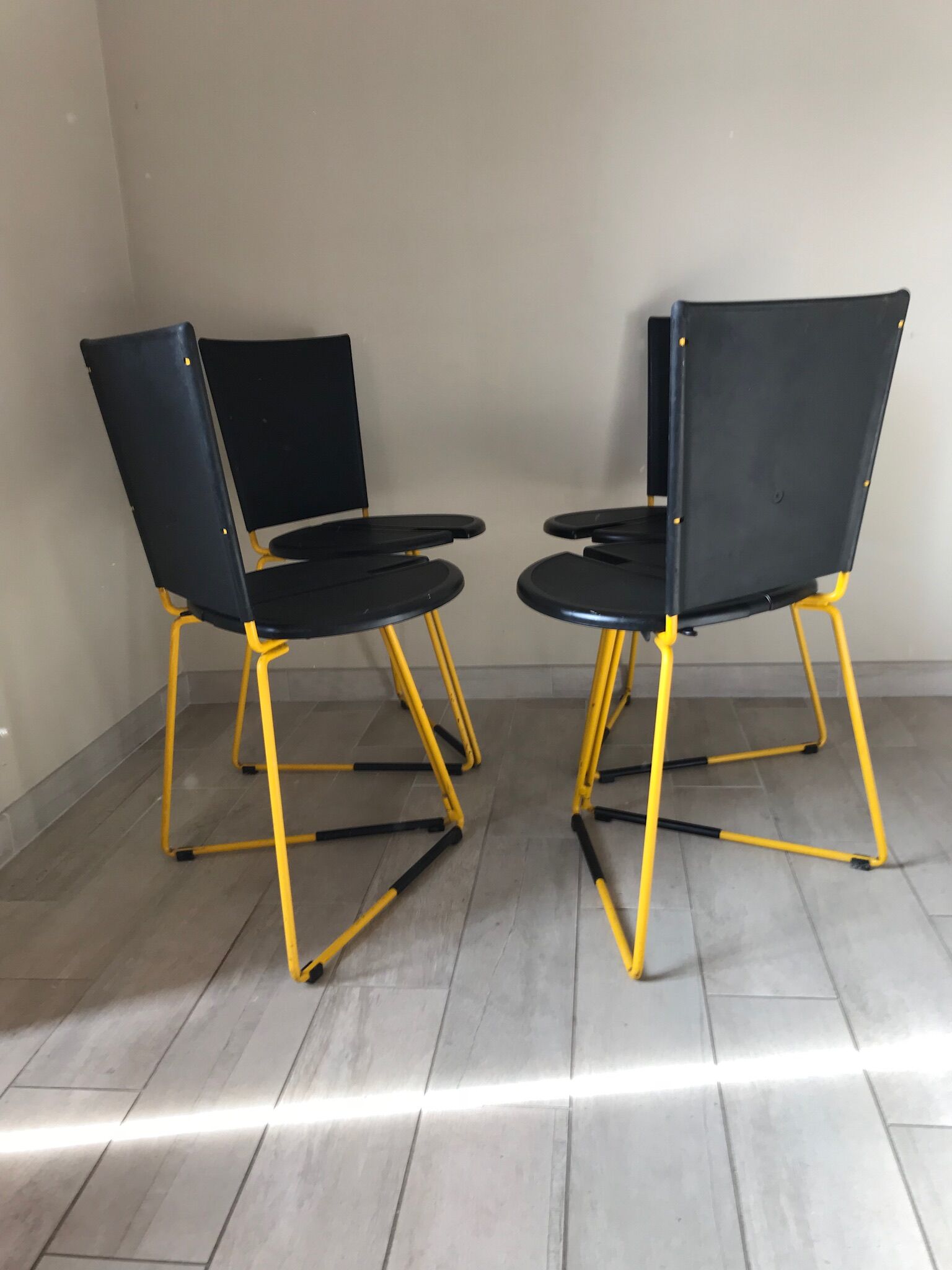 Chairs by design Seccose terna 1985 Gaspare Cairoli