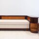 Mid-century meridian by Giuseppe Gibelli with bedside table.