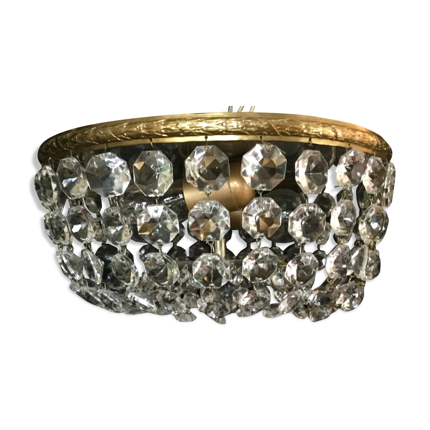 Bronze and Crystal Ceiling