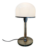 Lampe de table Bauhaus Wilhelm Wagenfeld WG24 en chrome vintage