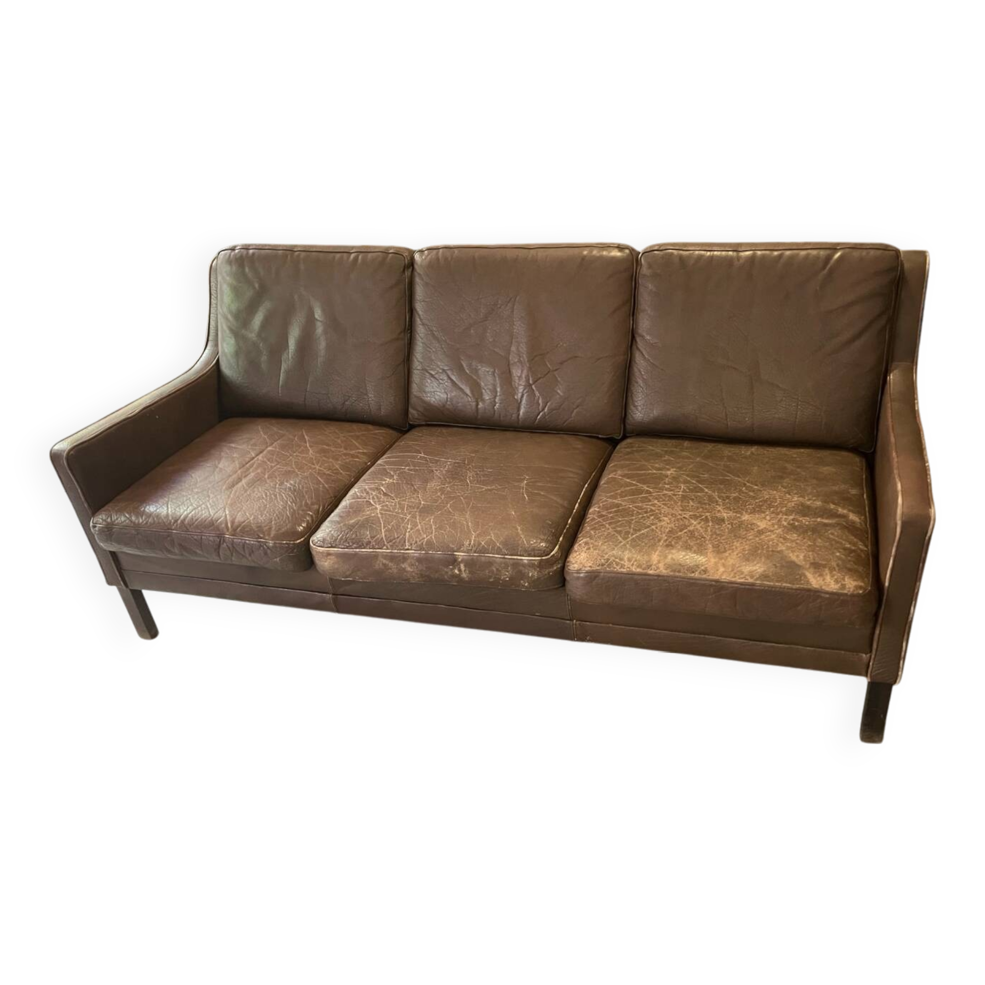Danish leather sofa