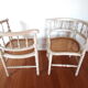 2 corner chairs