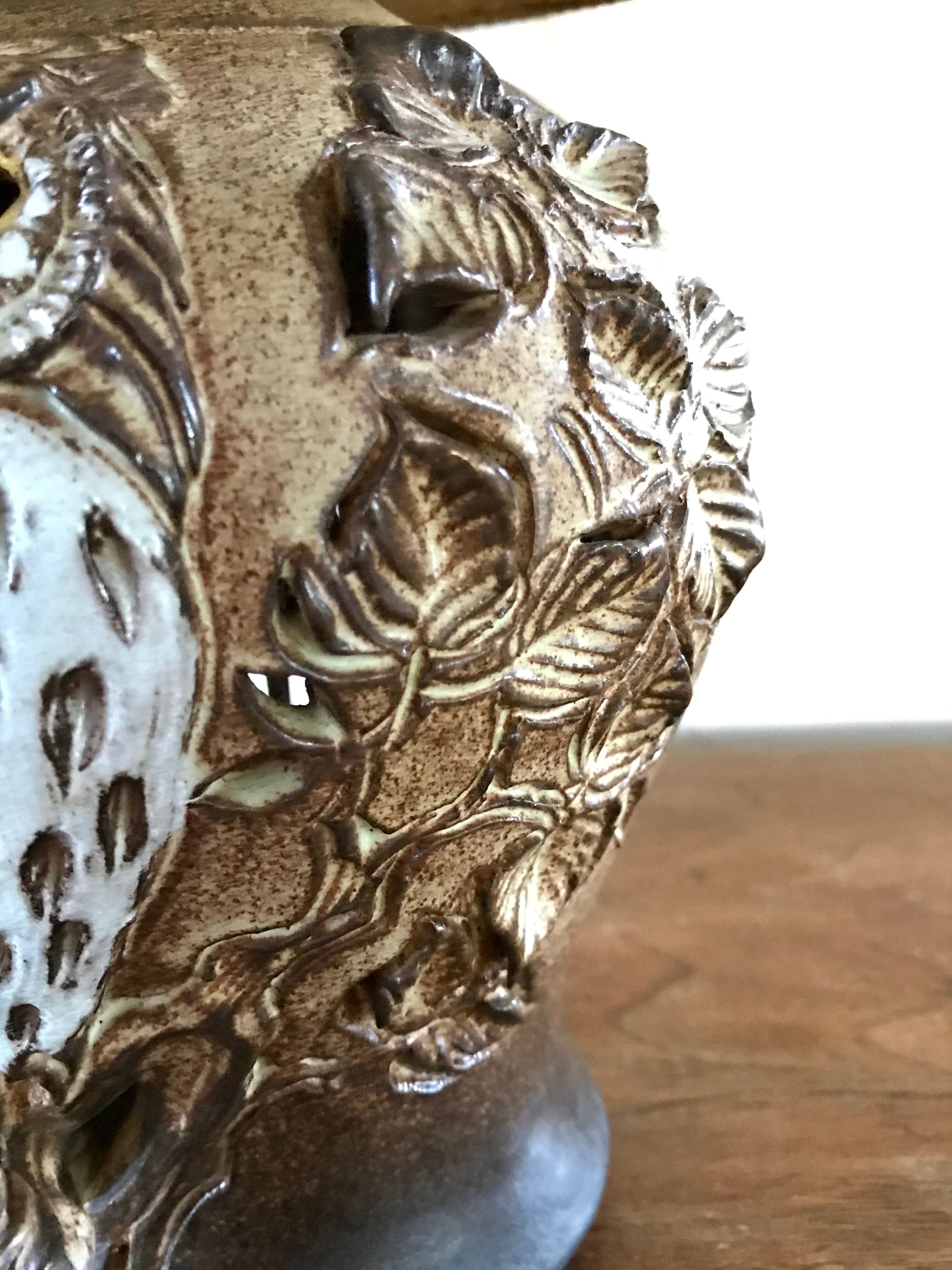 Ceramic lamp by Vallauris Fonck - Mateo