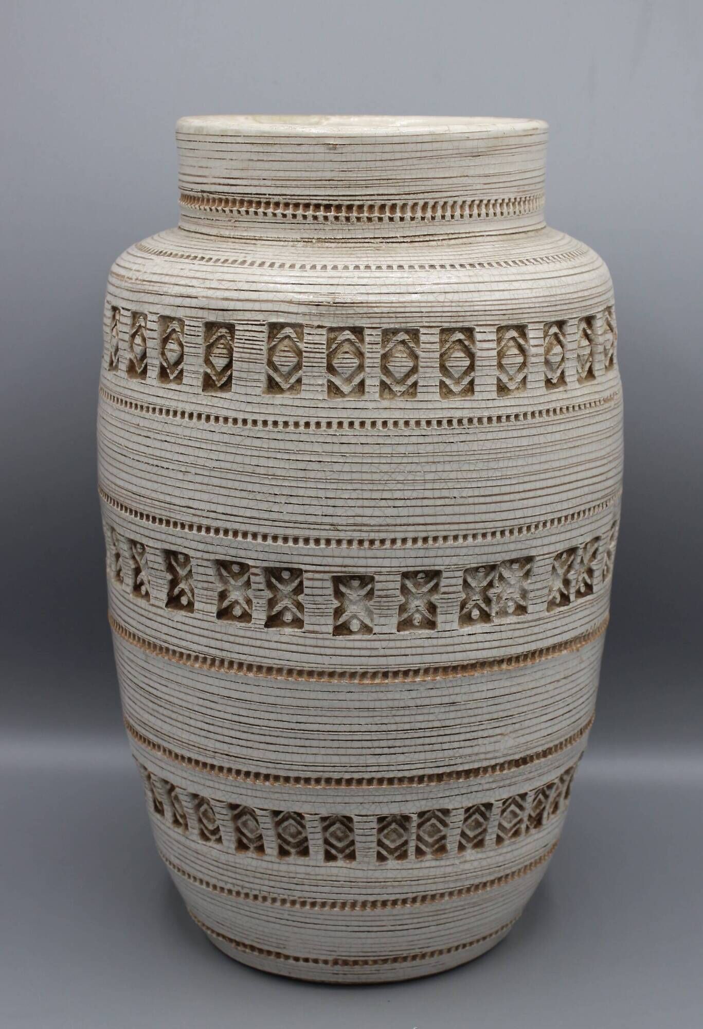 Vintage ceramic vase bitossi - aldo londi dlg jean besnard