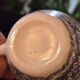 Set of six cups and saucers in opaline, vintage, RIVANEL