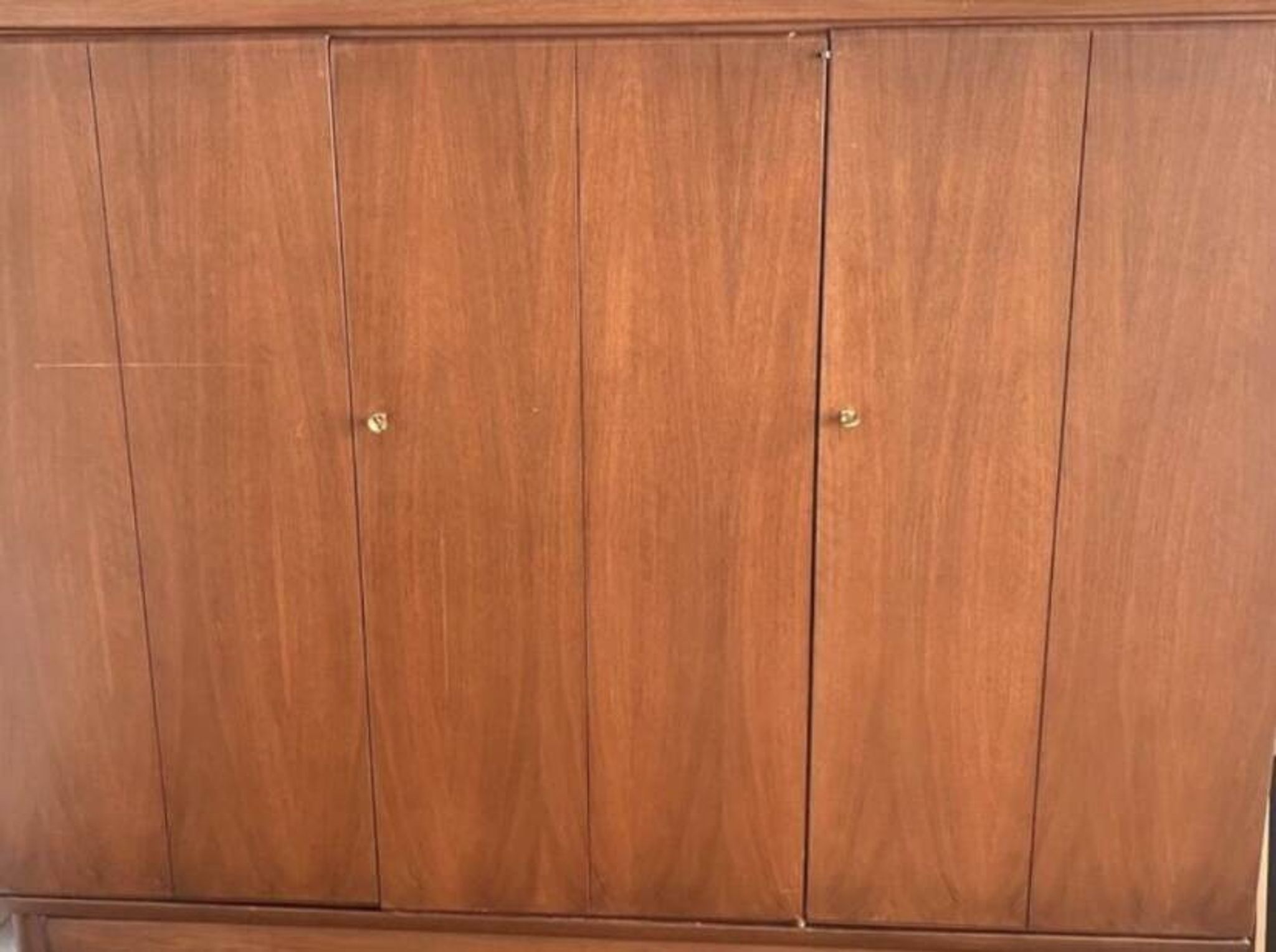 Armoire scandinave vintage en teck