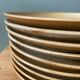 Set of 9 flat plates sandstone CNP Village France
