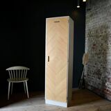 Restored Scandinavian column cabinet