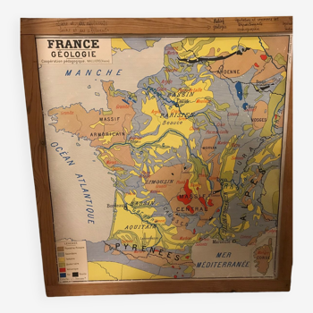 Carte géographique