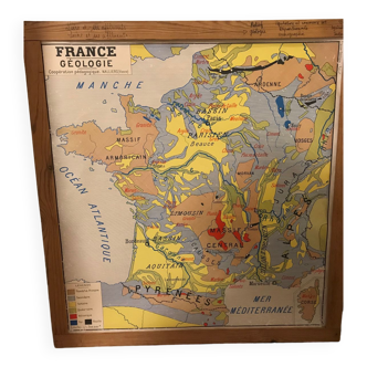 Carte géographique