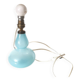 blue opaline lamp base