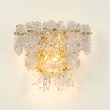 Wonderful Pair of Crystal Sconces by Kinkeldey, Germany, 1970s