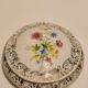 Candy porcelain Limoges floral decorations