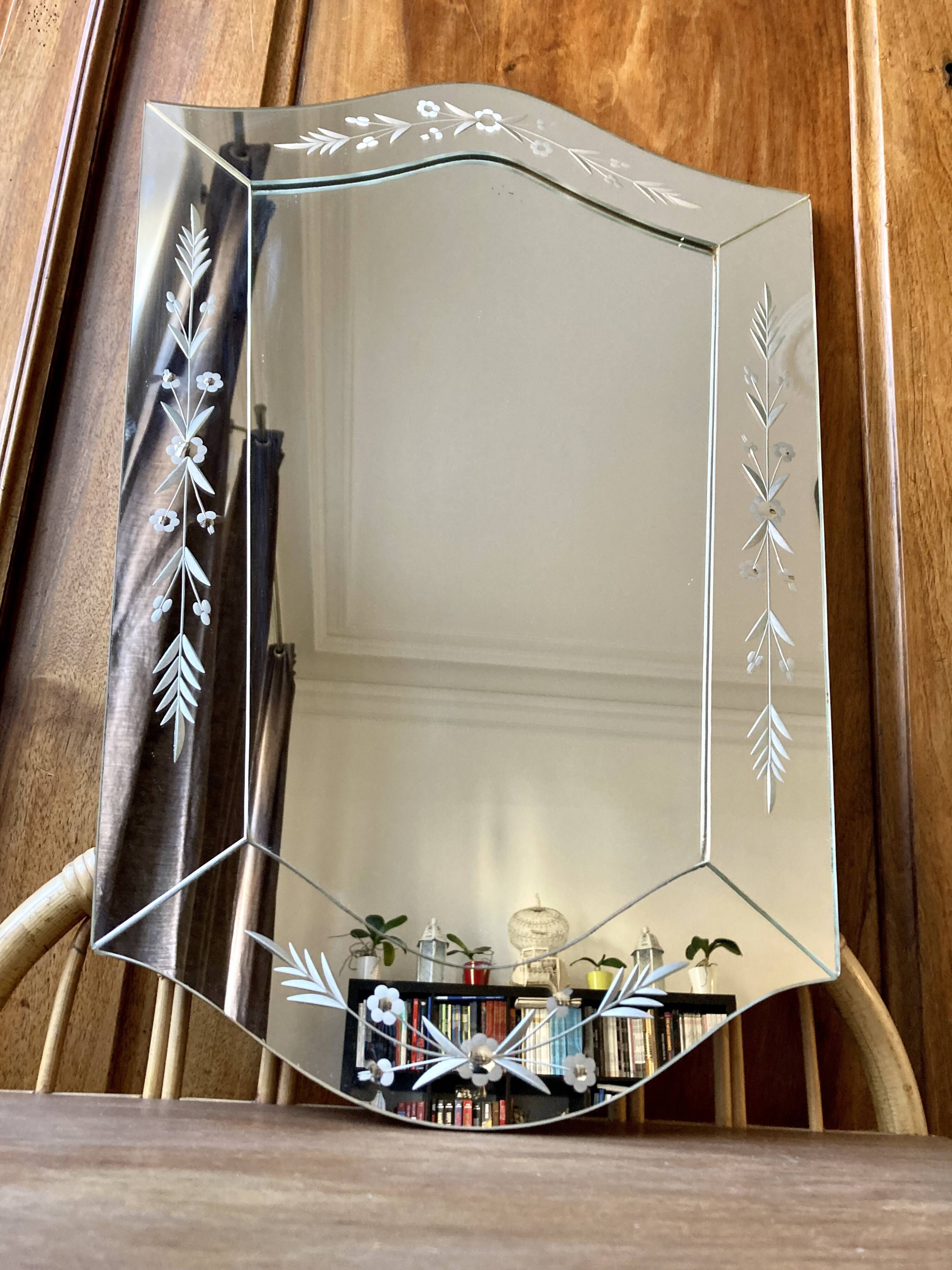 Vintage Venetian mirror