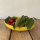 Painted glass dish “le citron”