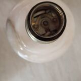 Alabaster baluster lamp base 48 cm