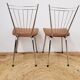 Set of 2 chairs vintage kitchen 70s