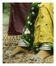 Portrait of a young woman, Rajasthan circa 1920, old coloured photograph
