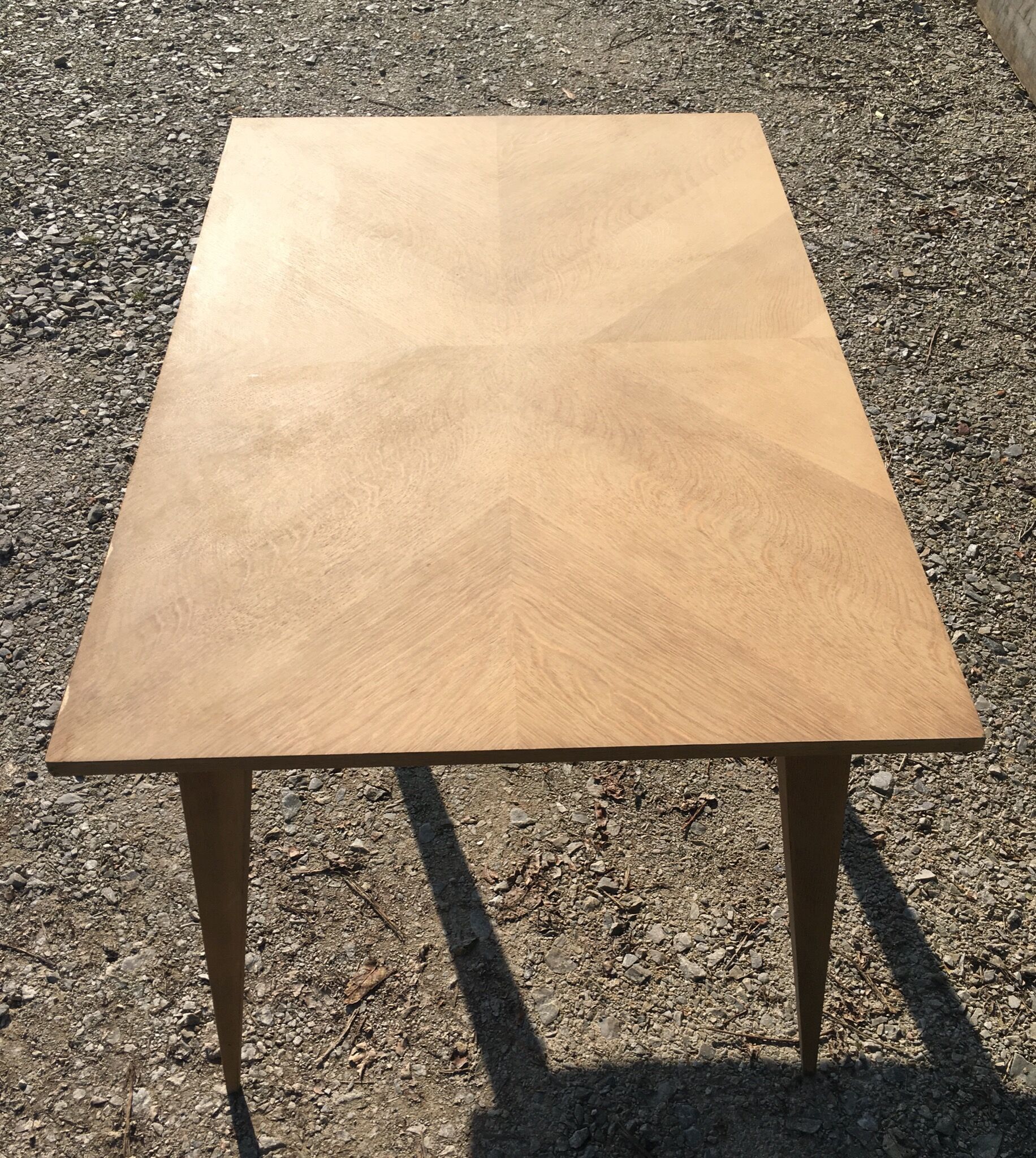 Dining room table feet compass