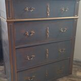 Commode patinée style Louis XV