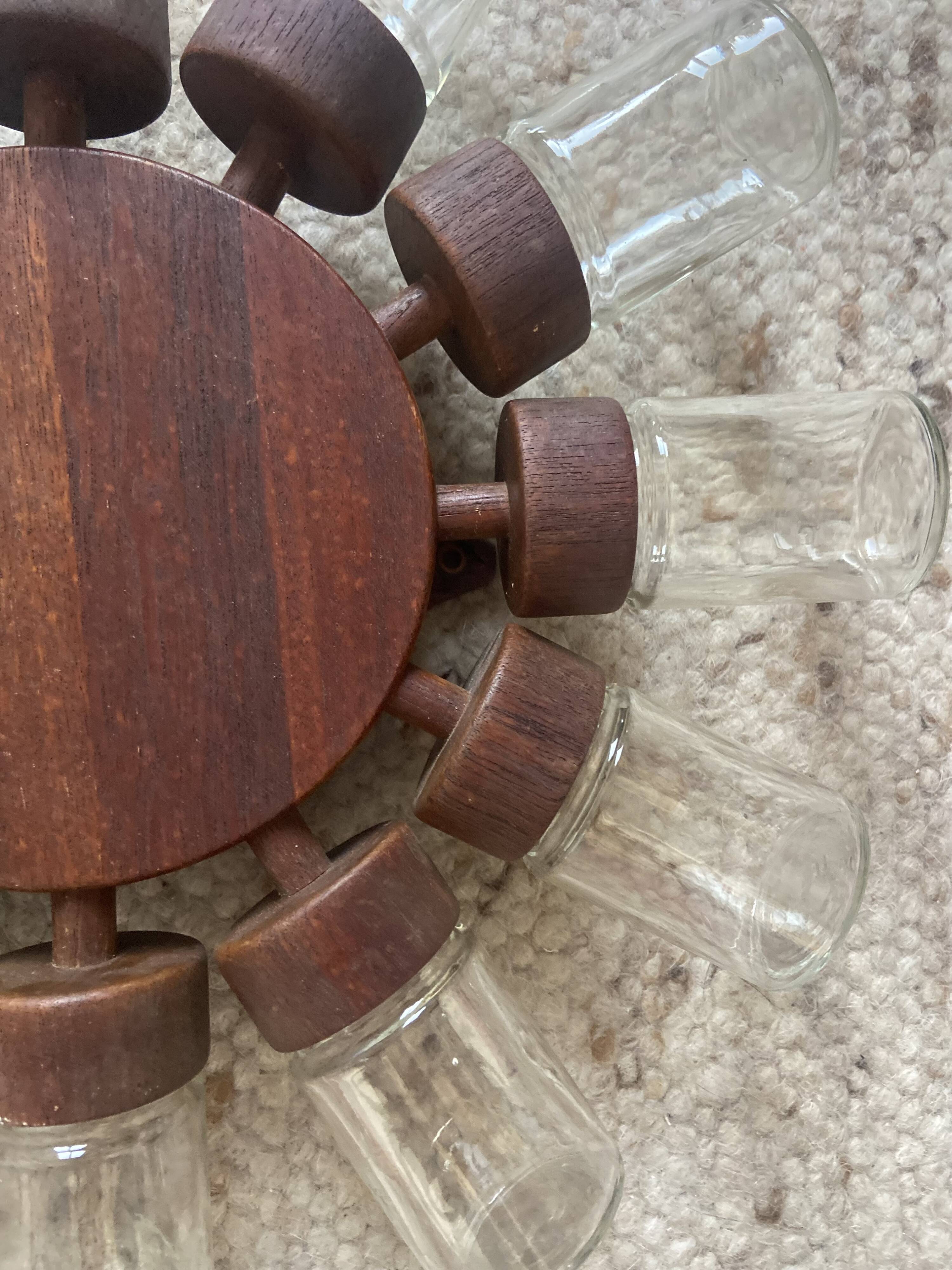 Vintage spice rack – 60s Scandinavian design