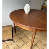 1960s extendable round table