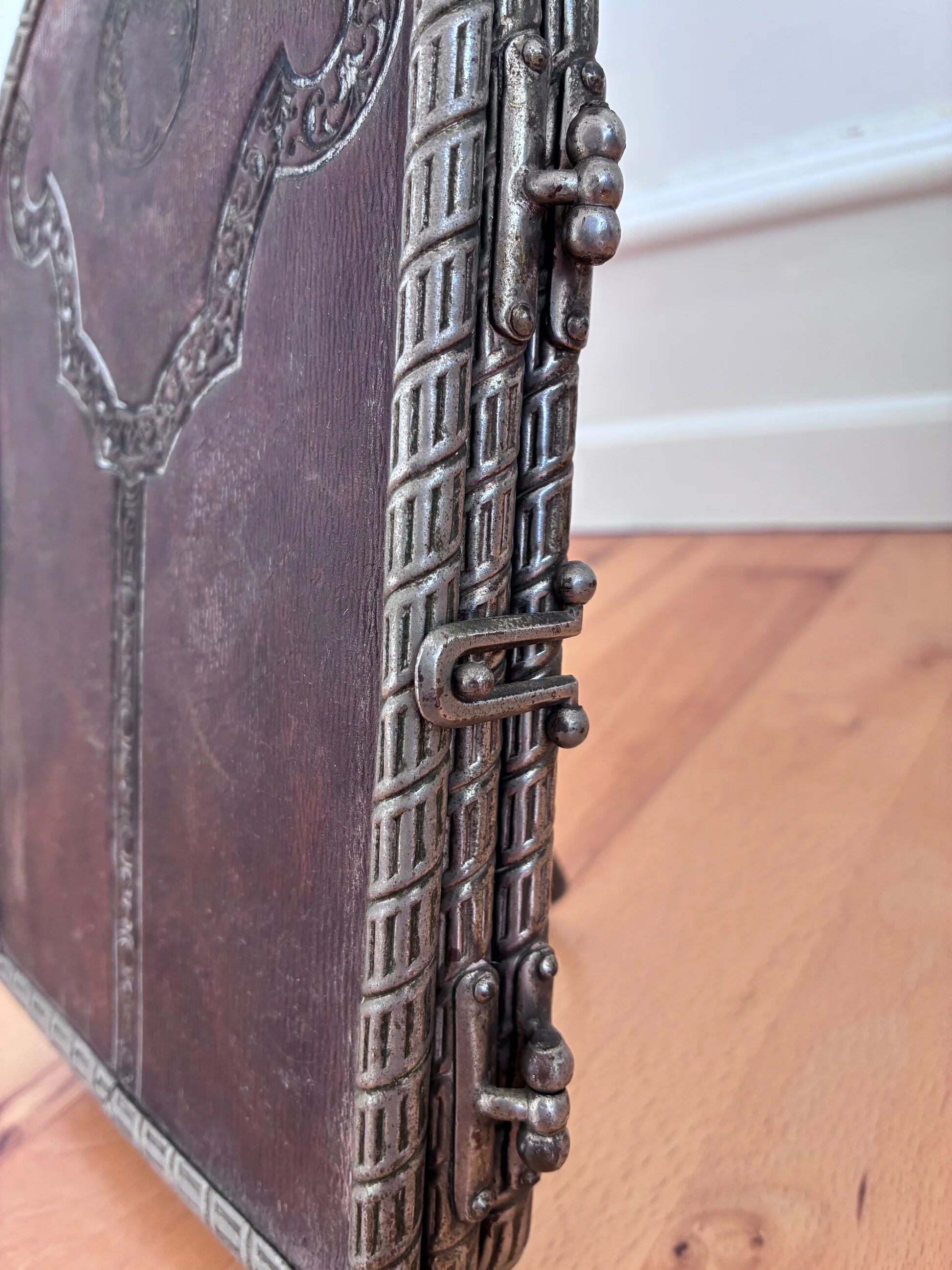 Art Deco tri-fold boudoir vanity mirror, English, 1920s