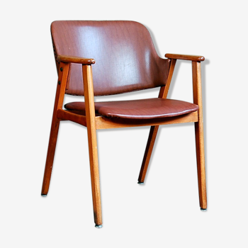 Fauteuil vintage scandinave des années 60