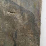 Portrait oil XIX ieme