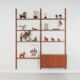 Teak modular shelving unit, Danish design, 1960s, made in Denmark