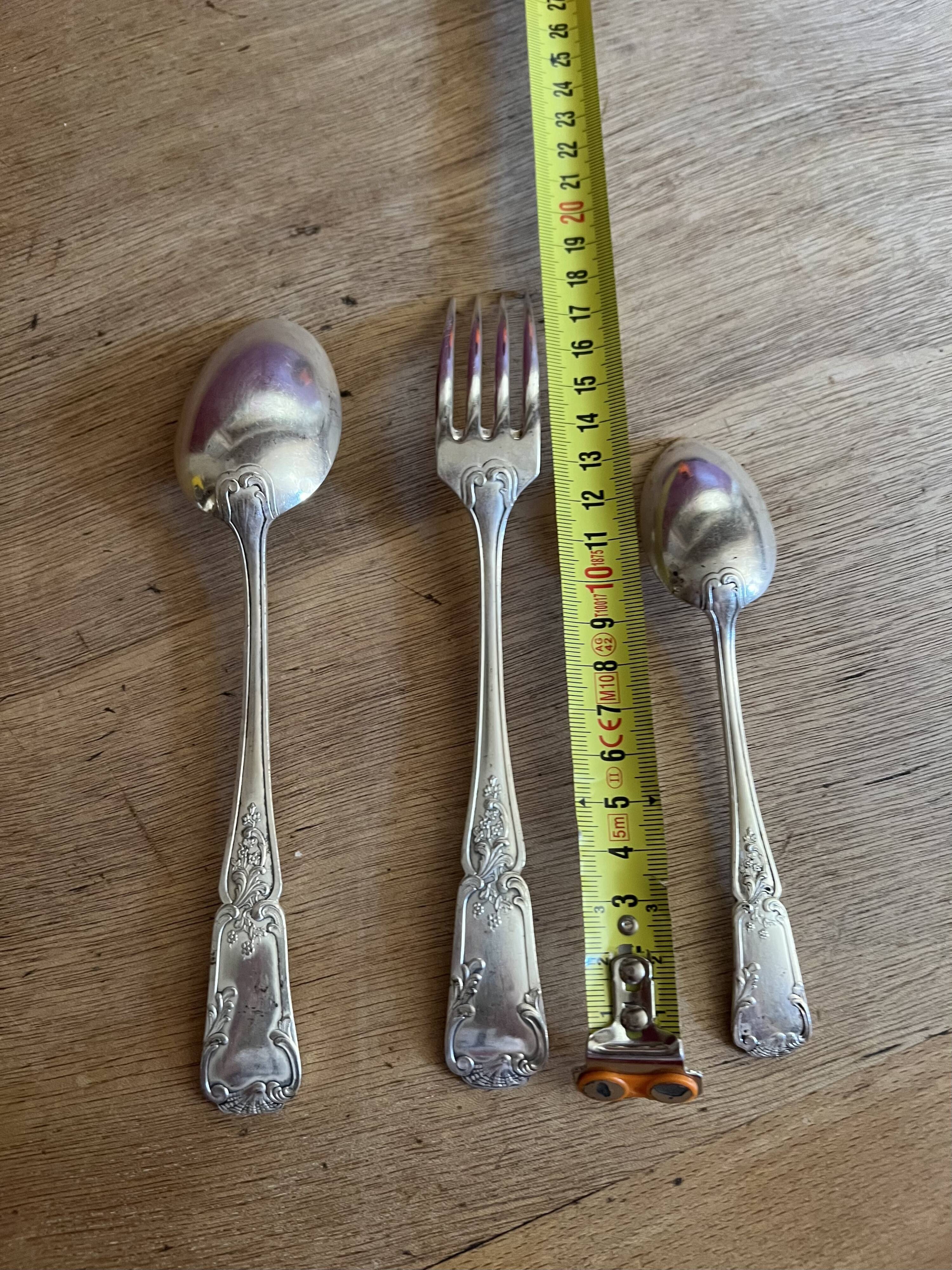 Silver cutlery