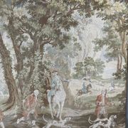 Tapisserie murale « Scène de chasse », style Louis XV, XXe siècle