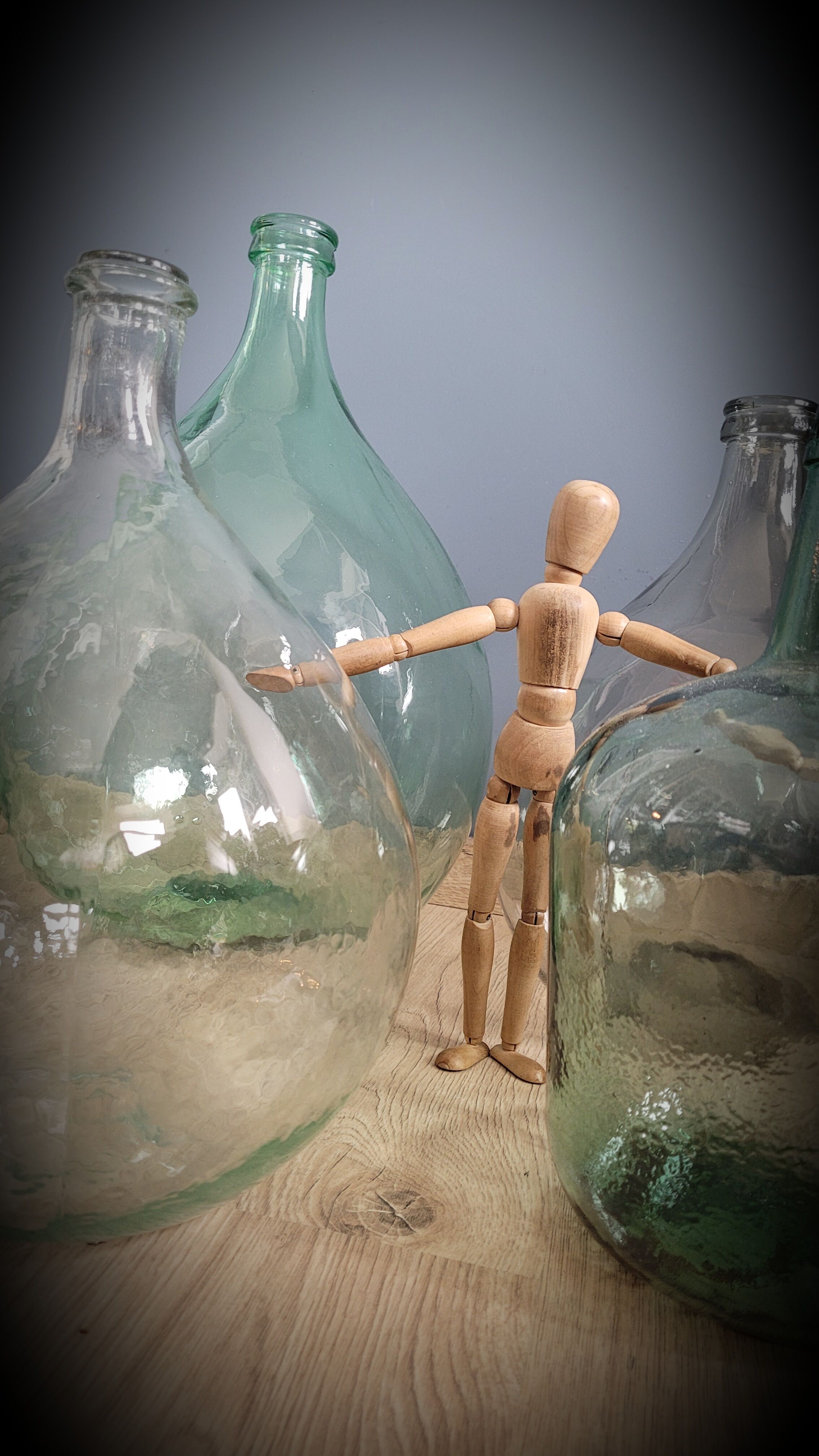 Demijohn 5l transparent