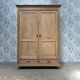 Armoire en chêne massif (rénovée)