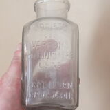 Set of 4 bottles with iode and ancient tissier le conquet seaweed