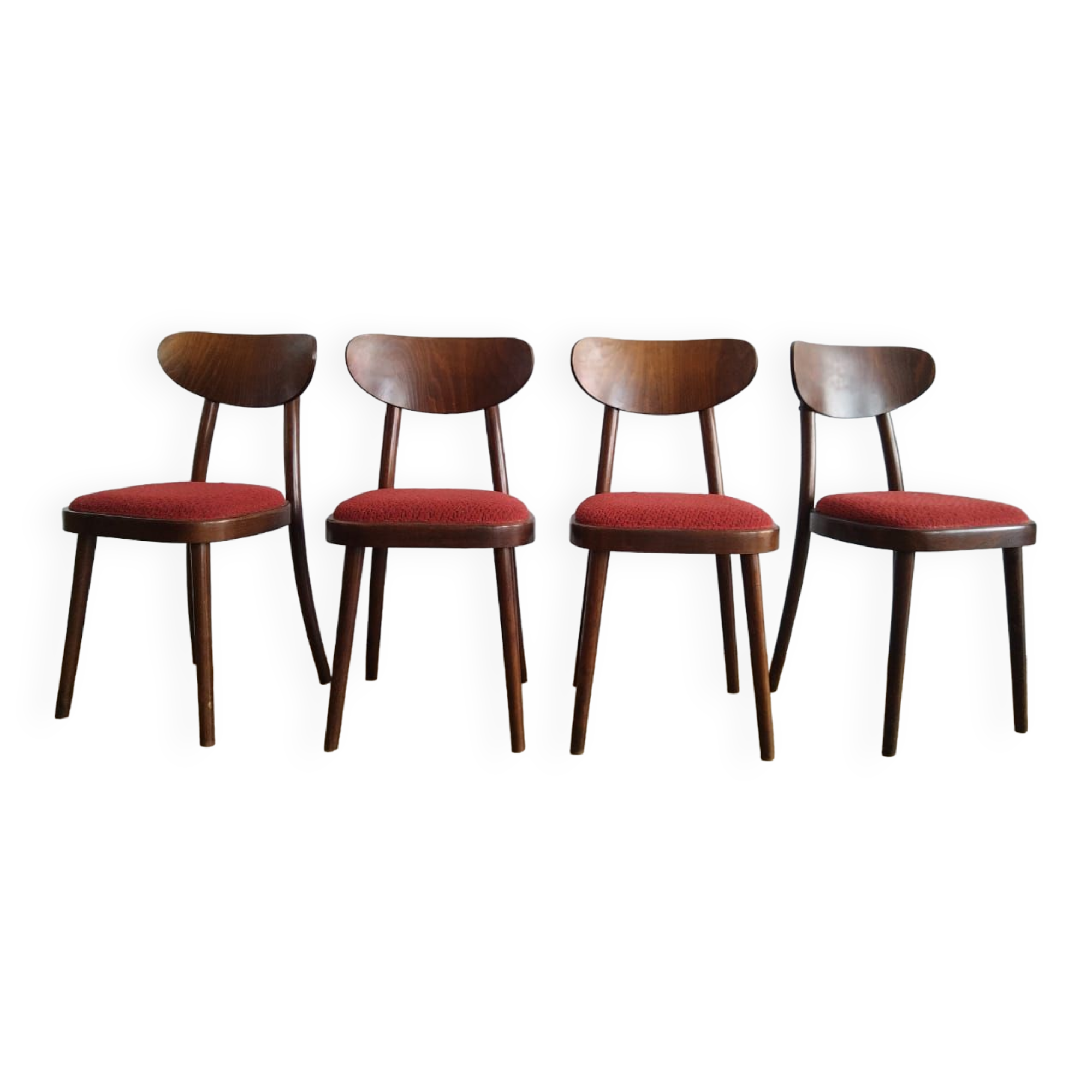Ensemble de 4 chaises vintage