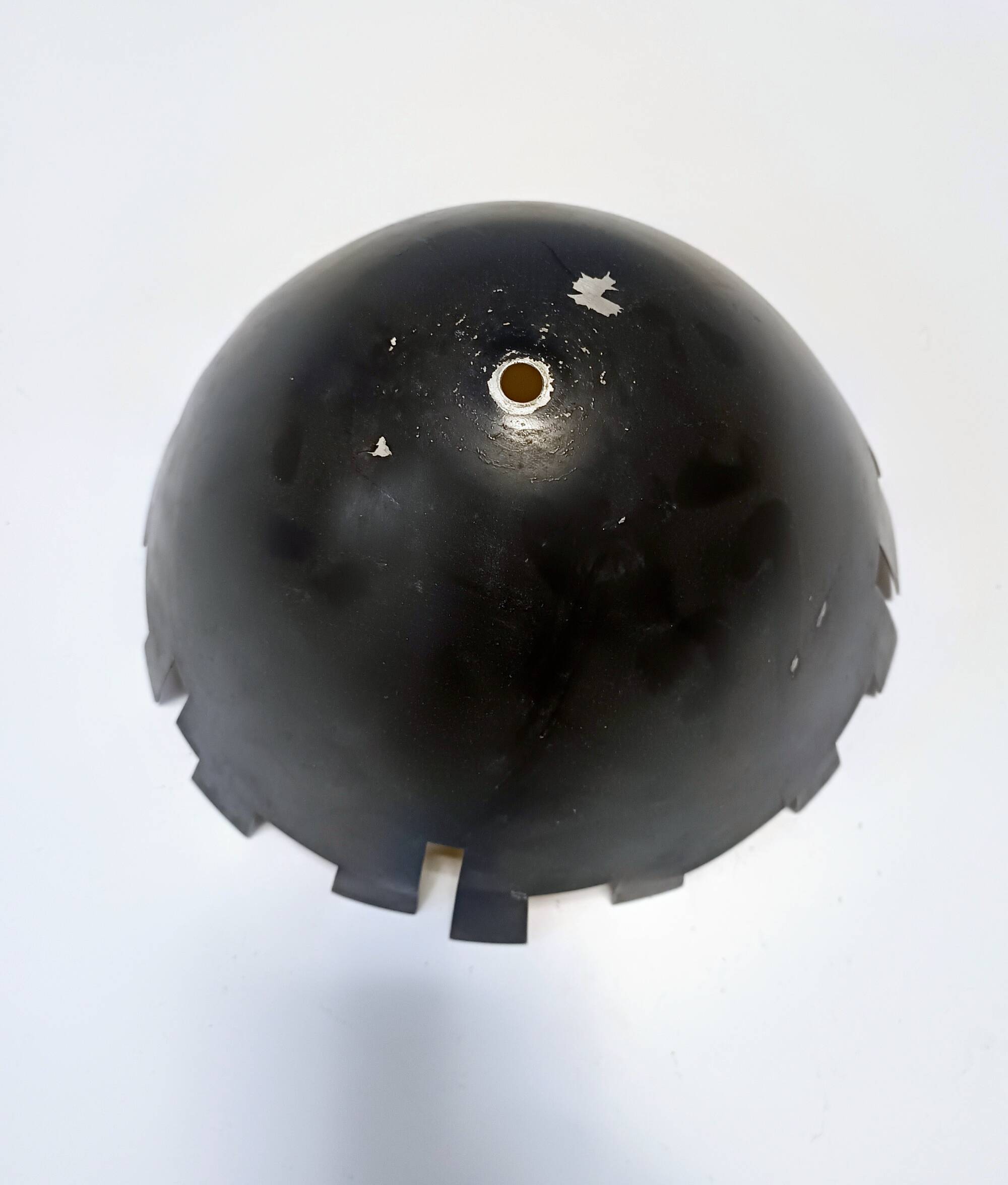 Lampadaire expérimental rare en laiton, aluminium et verre par Arredoluce, Italie