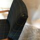 Vintage armchair 1960's Scandinavian style and Scottish fabric